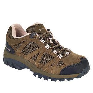 Brown and Black Women's Hiking Shoes